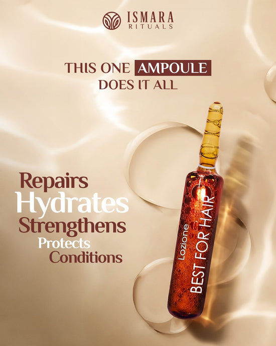 Hair repair ampoules